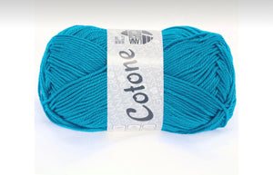 Lana Grossa Cotone türkisblau Nr. 10