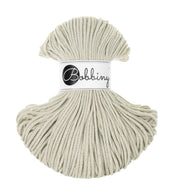 Bobbiny Flechtkordel, 3 mm, PALE OLIVE