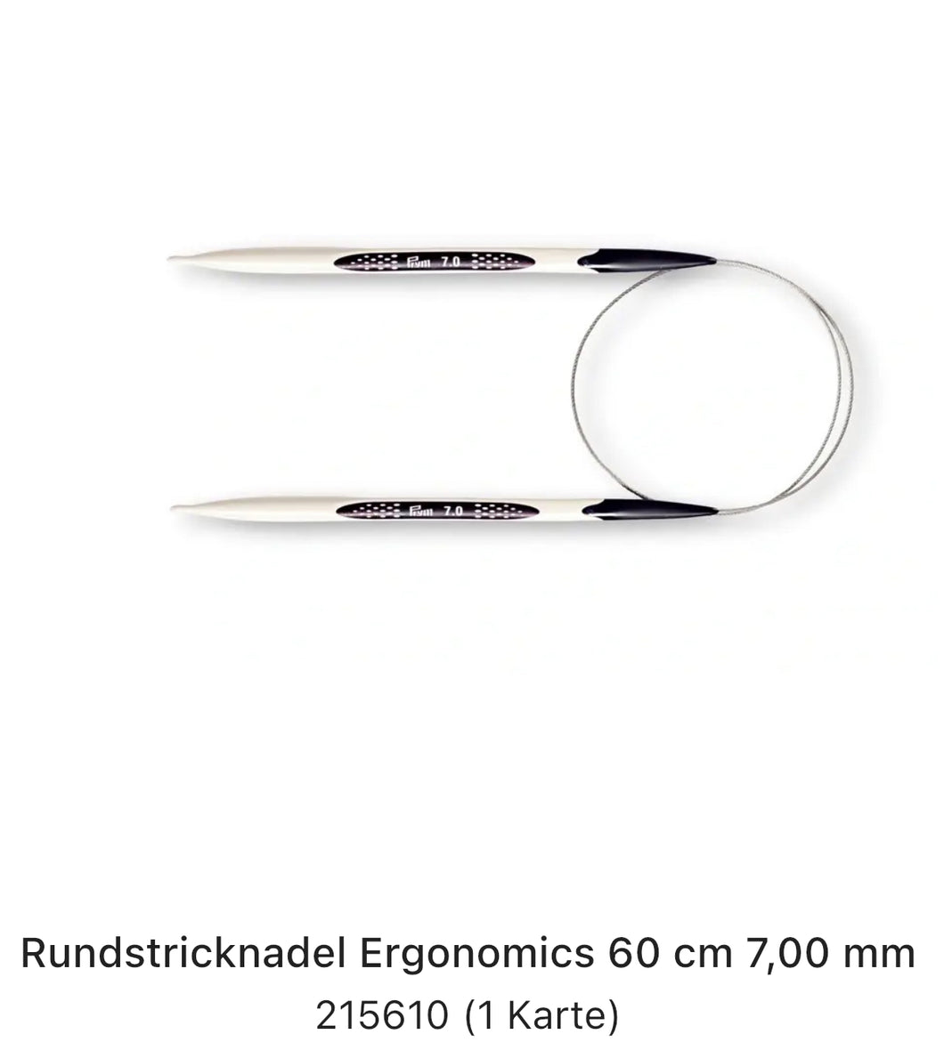 RUNDSTRICKNADEL Ergonomics Prym 60cm 7,00mm