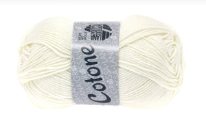 Lana Grossa Cotone creme Nr.28