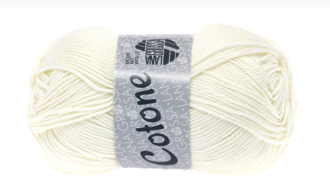 Lana Grossa Cotone creme Nr.28