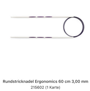 RUNDSTRICKNADEL Ergonomics Prym 60cm 3,00mm