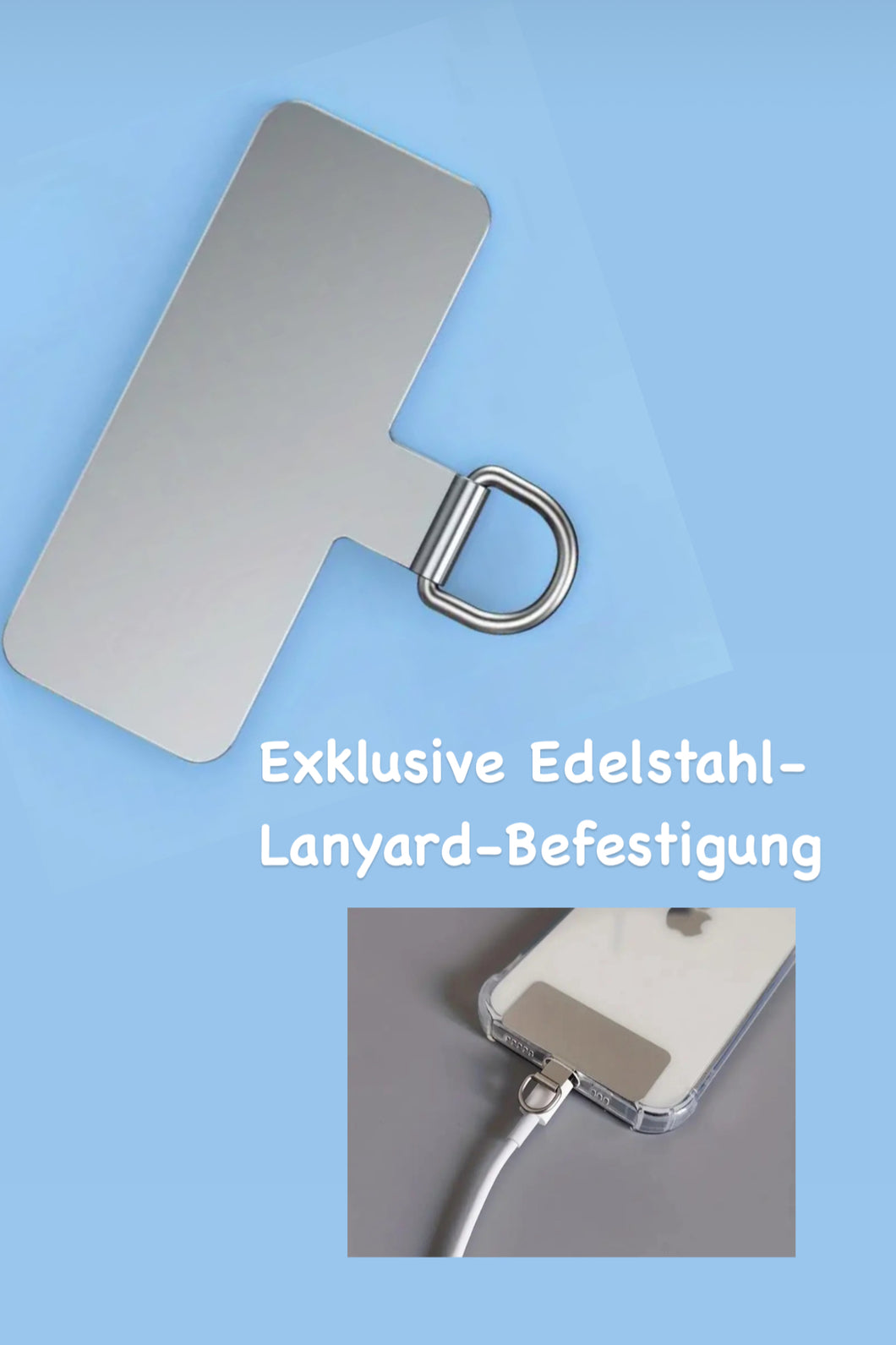 Exklusive Edelstahl-Lanyard-Befestigung – Für höchste Ansprüche an Sicherheit und Design