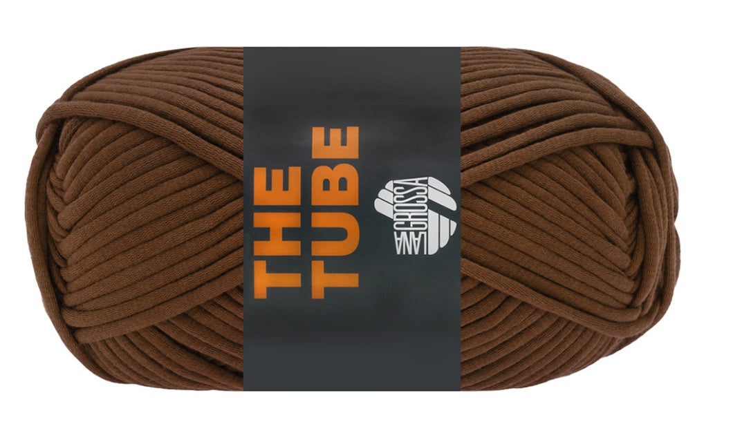 Lana Grossa The Tube dunkelbraun Nr. 29 200g