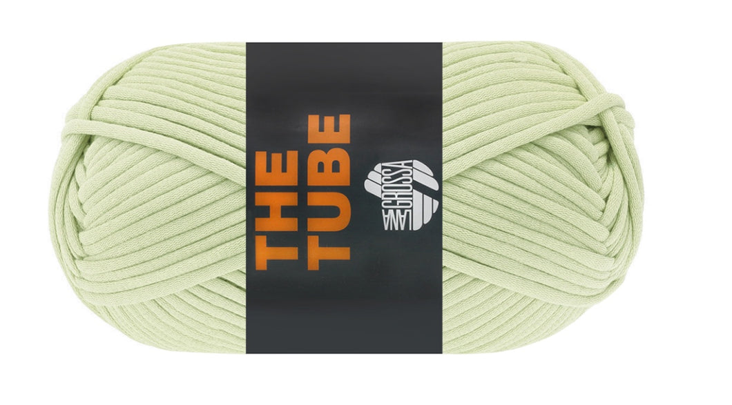 Lana Grossa The Tube weißgrün Nr. 31 200g
