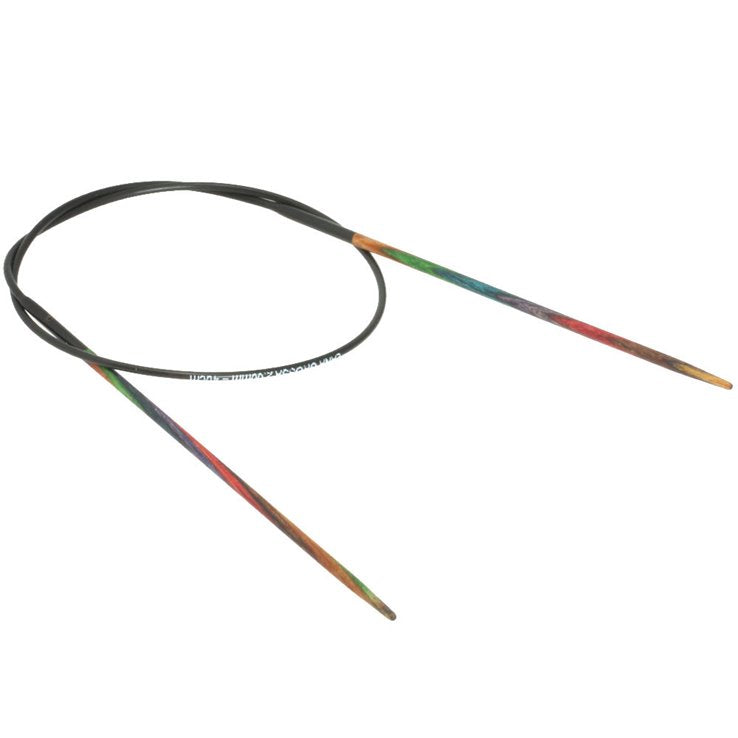 RUNDSTRICKNADEL DESIGN-HOLZ MULTICOLOR ST. 2,5/ 80CM Lana Grossa