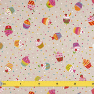 Homedeco Feste Baumwolle Cupcake