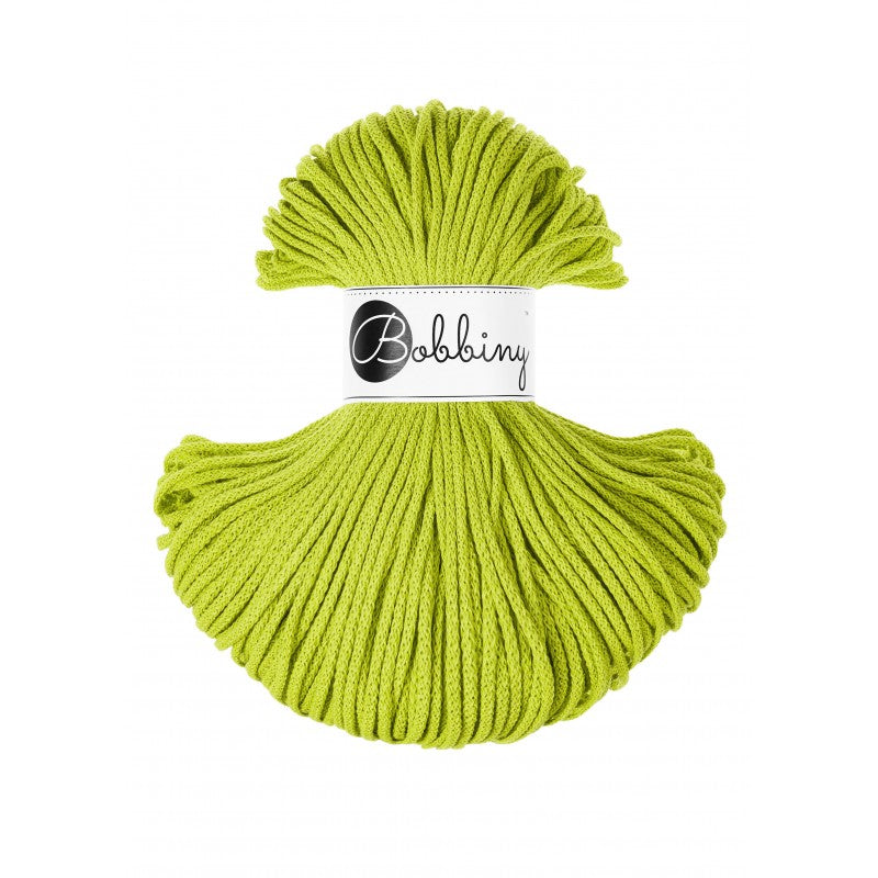 Bobbiny Flechtkordel, 3 mm, Dopamine lime