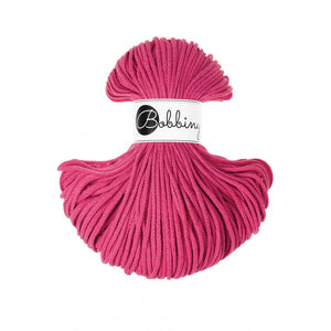 Bobbiny Flechtkordel, 3 mm, Dopamine pink