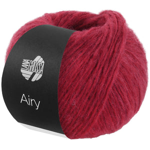 Lana Grossa Airy 50g Farb-Nr. 16 kirschrot