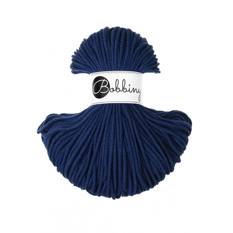 Bobbiny Flechtkordel, 3 mm, INK BLUE