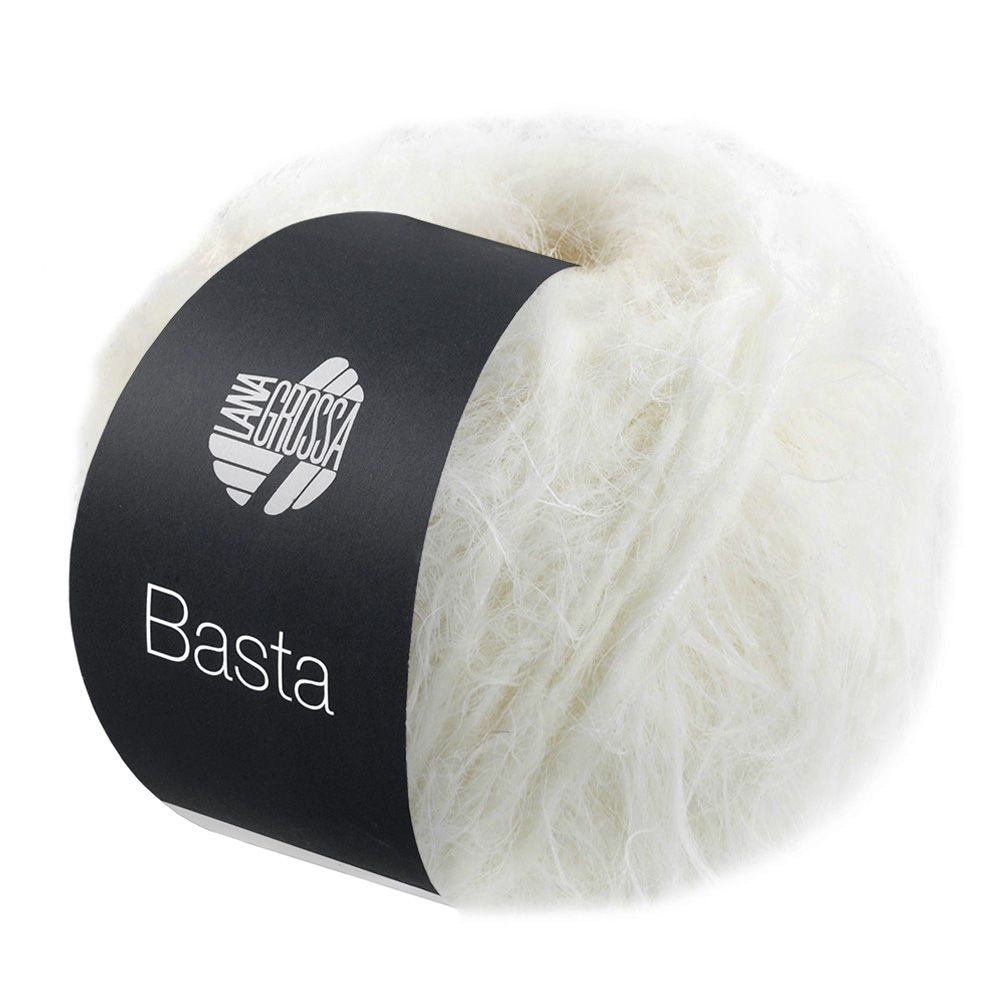 Lana Grossa Basta 50g Farb-Nr.01, rohweiß