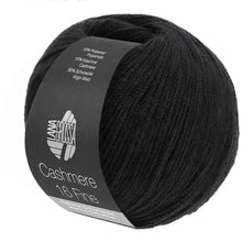 Lade das Bild in den Galerie-Viewer, Lana Grossa Cashmere Fine 16 Schwarz Nr. 018
