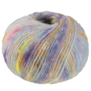 Lana Grossa Cassata 50g Farb-Nr. 4, Mint/Gelb/Orange/Hellblau
