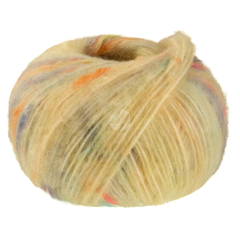 Lana Grossa Cassata 50g Farb-Nr. 9, Blass-/Zitrusgelb/Altrosa/Graublau/-violett