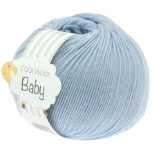 Lade das Bild in den Galerie-Viewer, Lana Grossa Cool Wool Baby Hellblau Nr. 208
