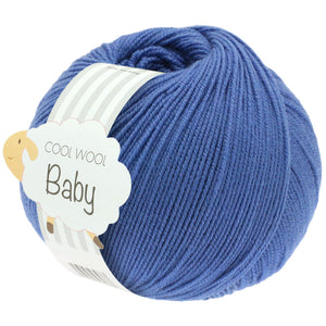 Lana Grossa Cool Wool Baby Farbnr. 210 nachtblau, 50g