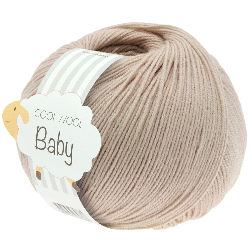 Lana Grossa Cool Wool Baby Farbnr. 212 beige, 50g