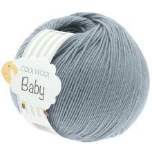 Lade das Bild in den Galerie-Viewer, Lana Grossa Cool Wool Baby Graublau Nr. 264

