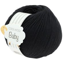 Lade das Bild in den Galerie-Viewer, Lana Grossa Cool Wool Baby Schwarz Nr. 278
