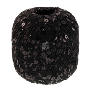 Lana Grossa Cosmo, 50g Farb-Nr. 5, Schwarz