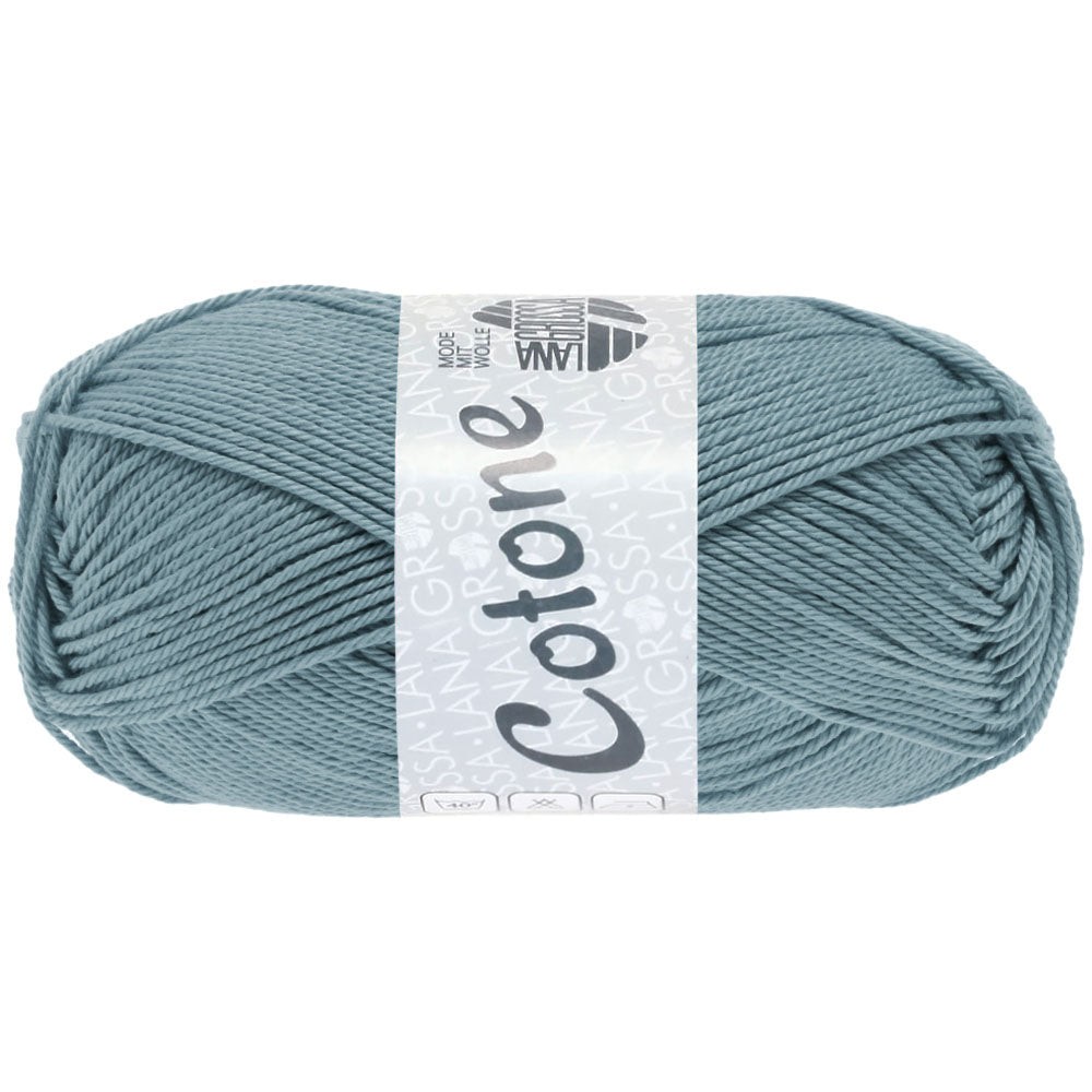 Lana Grossa Cotone blaugrau Nr.89