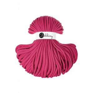Bobbiny Flechtkordel, 9 mm, dopamine pink