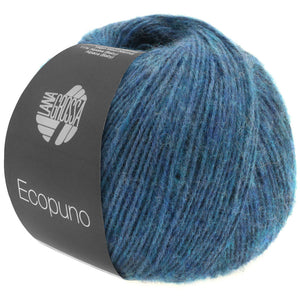 Lana Grossa Ecopuno 50g Farb-Nr. 11, Saphirblau