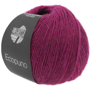 Lana Grossa Ecopuno 50g Farb-Nr. 22, Purpur