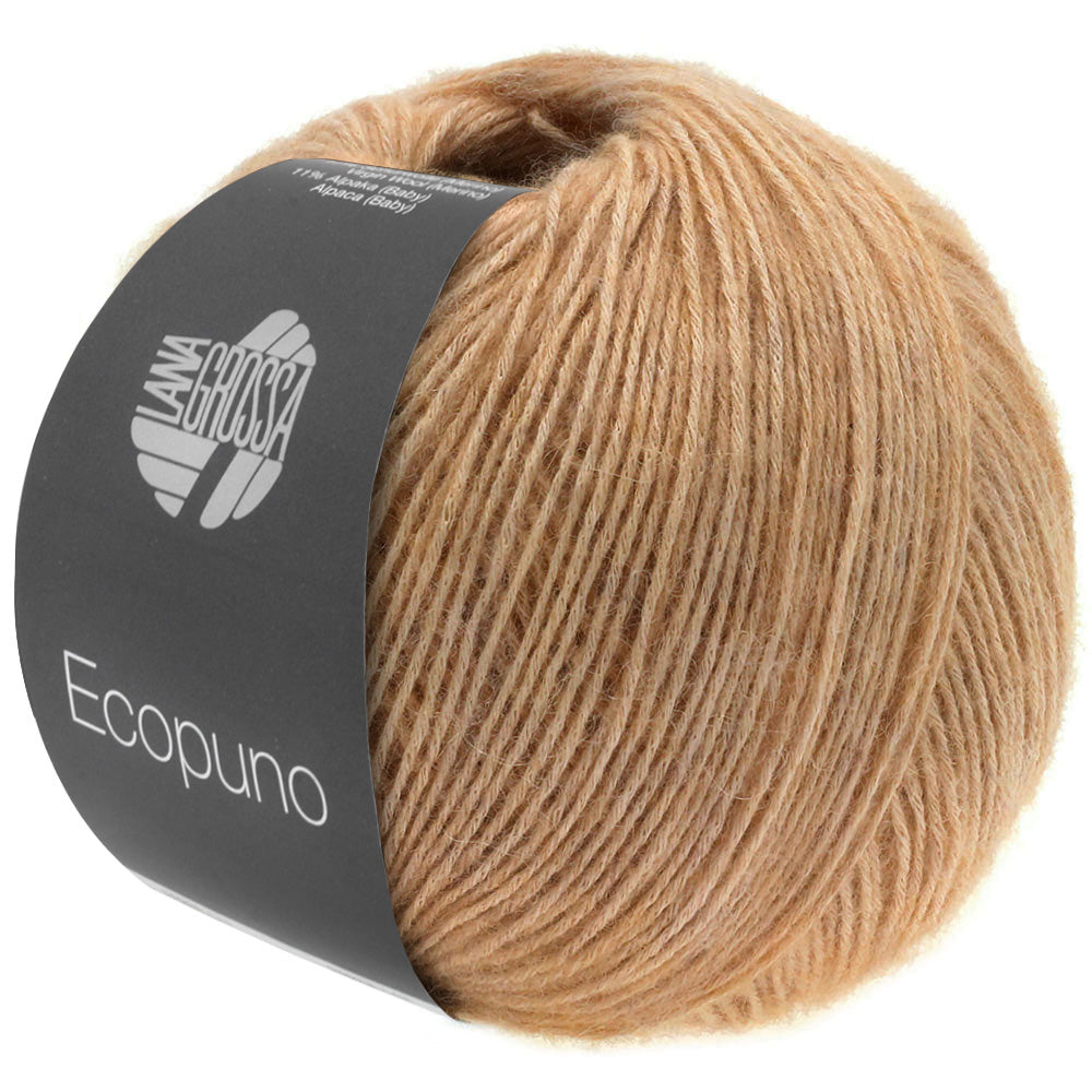 Lana Grossa Ecopuno 50g Farb-Nr. 32, Camel