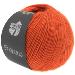 Lana Grossa Ecopuno 50g Farb-Nr. 34, Rotorange