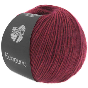 Lana Grossa Ecopuno 50g Farb-Nr. 35, Bordeaux