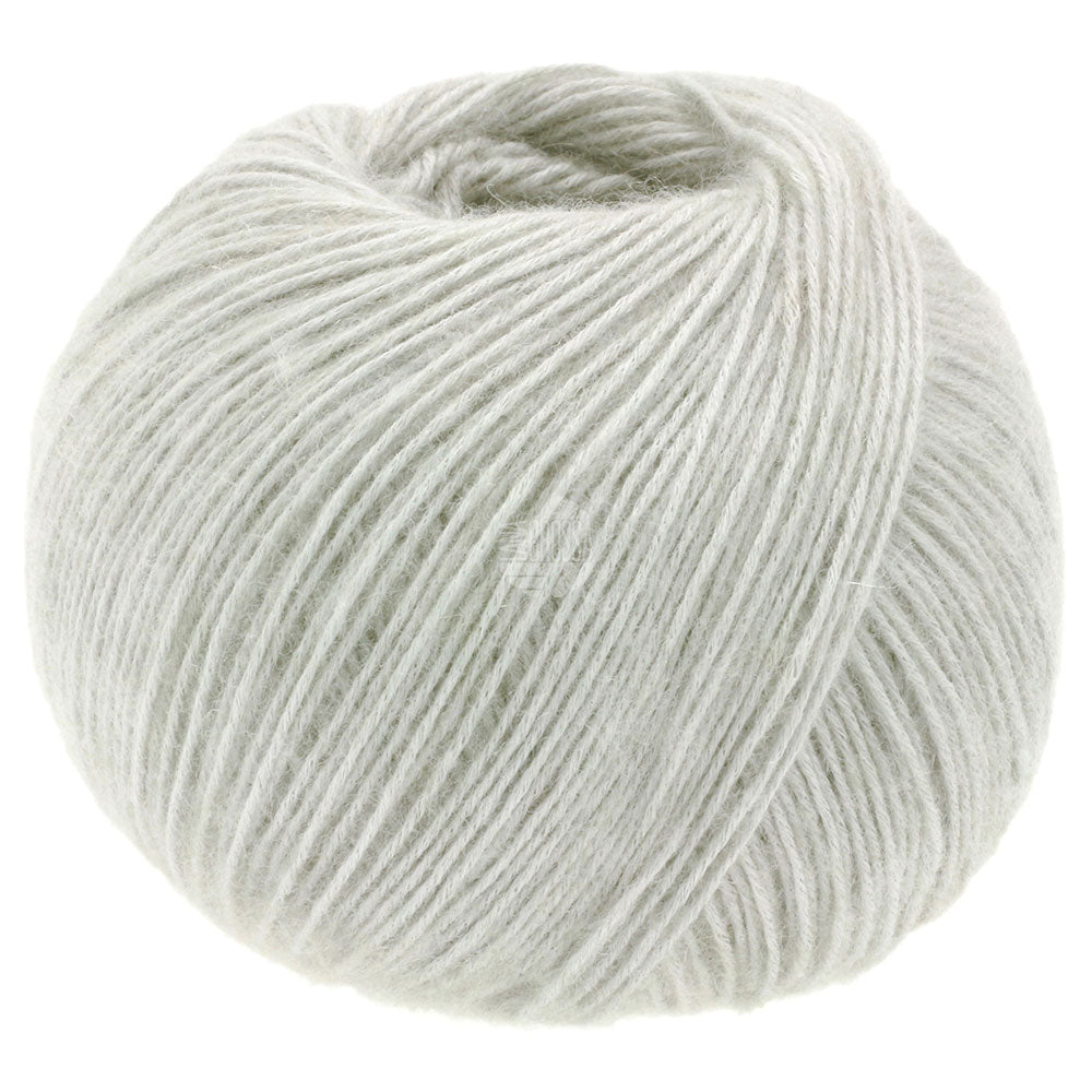 Lana Grossa Ecopuno 50g Farb-Nr. 45, Silbergrau