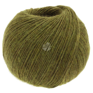 Lana Grossa Ecopuno 50g Farb-Nr. 54, dunkles Olivgrün