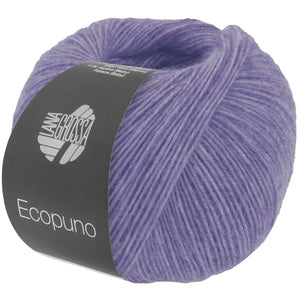 Lana Grossa Ecopuno 50g Farb-Nr. 214, Lilablau