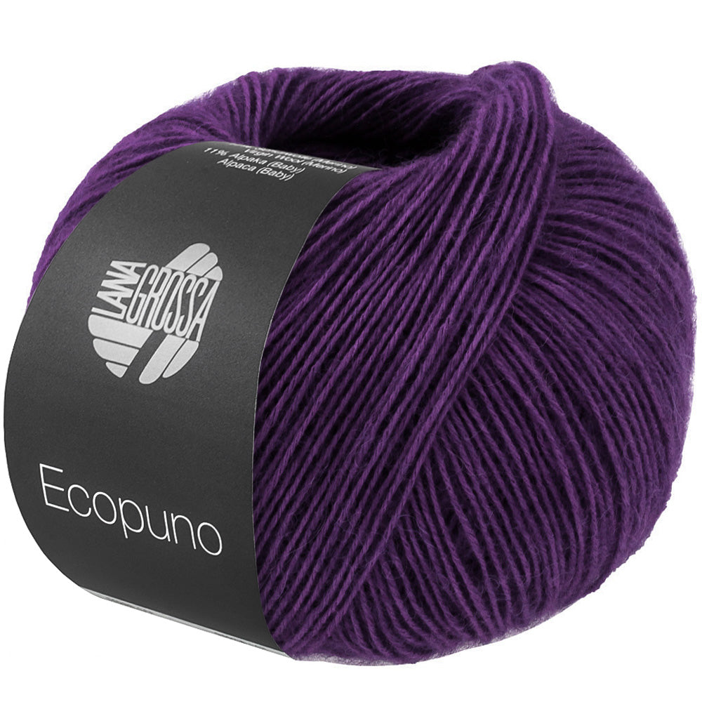 Lana Grossa Ecopuno 50g Farb-Nr. 217, Tiefviolett