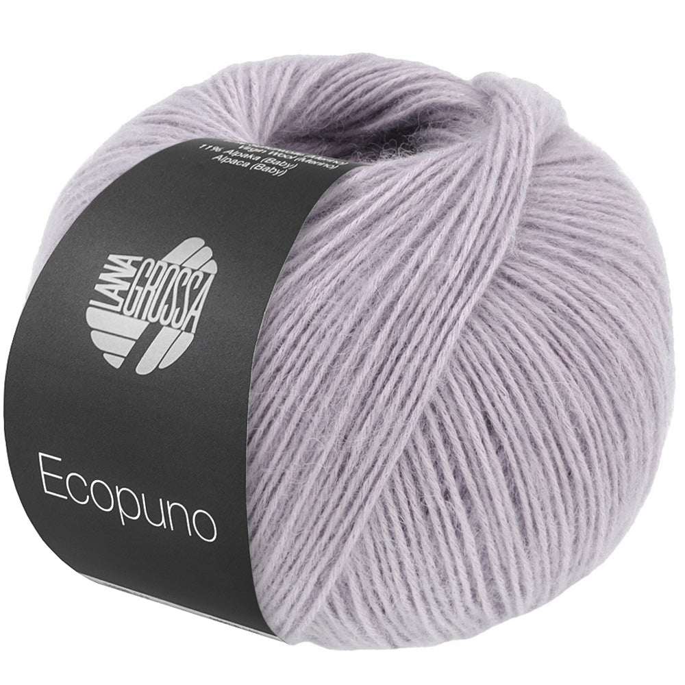 Lana Grossa Ecopuno 50g Farb-Nr. 218, Graulila