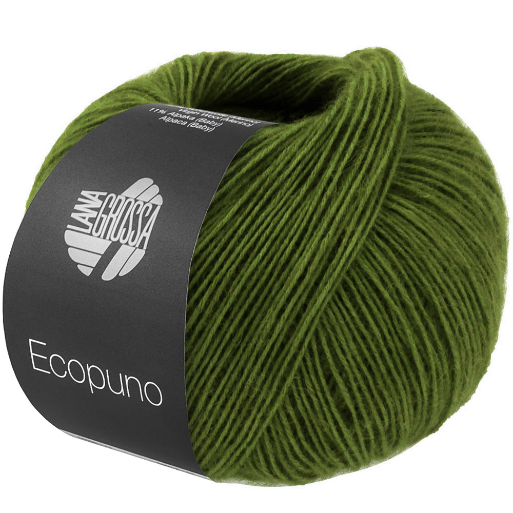 Lana Grossa Ecopuno 50g Farb-Nr. 221, Grasgrün