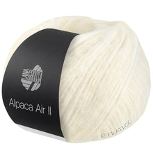 Lade das Bild in den Galerie-Viewer, Lana Grossa Alpaca Air II Rohweiß Nr. 01
