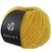 Lade das Bild in den Galerie-Viewer, Lana Grossa Alpaca Air II Safrangelb Nr. 22
