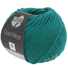 Lade das Bild in den Galerie-Viewer, Lana Grossa Cool Wool Petrolgrün 2015
