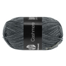 Lade das Bild in den Galerie-Viewer, Lana Grossa Meilenweit 50g Cashmere Dunkelgrau 07
