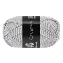 Lade das Bild in den Galerie-Viewer, Lana Grossa Meilenweit 50g Cashmere Silbergrau 35
