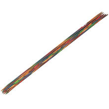 Lade das Bild in den Galerie-Viewer, Lana Grossa Strumpfstricknadel Design-Holz Multicolor 3,25/20cm

