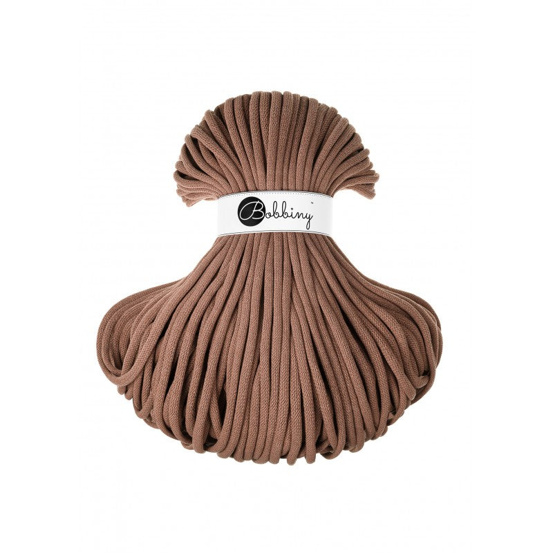 Bobbiny Flechtkordel, 9 mm, Mocha Mousse