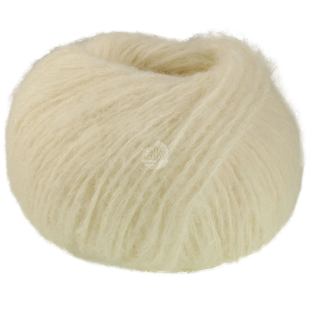 Lana Grossa MOHAIR DI GIO Rohweiß Nr. 09 50g