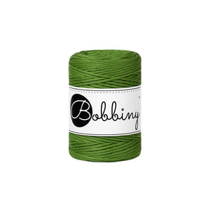 Bobbiny Makramee-Kordel, einfach gedreht, 1,5 mm, Moss Green