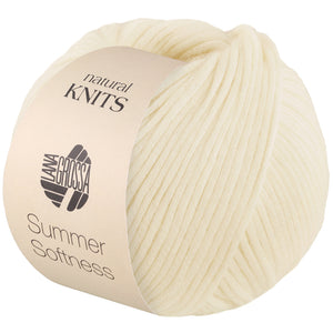 Lana Grossa Summer Softness Farbnr. 2 creme, 50g