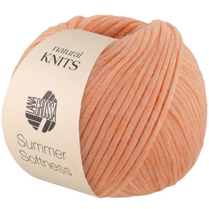 Lana Grossa Summer Softness Farbnr. 5 apricot, 50g