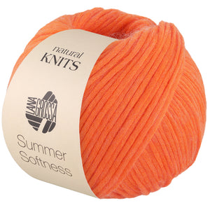 Lana Grossa Summer Softness Farbnr. 6, kürbis 50g